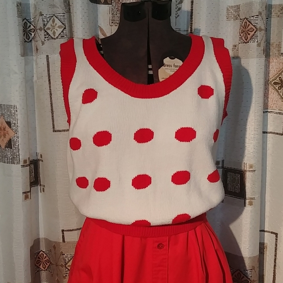 Vintage Sweaters - 🌞 Vintage dotty sweater veat